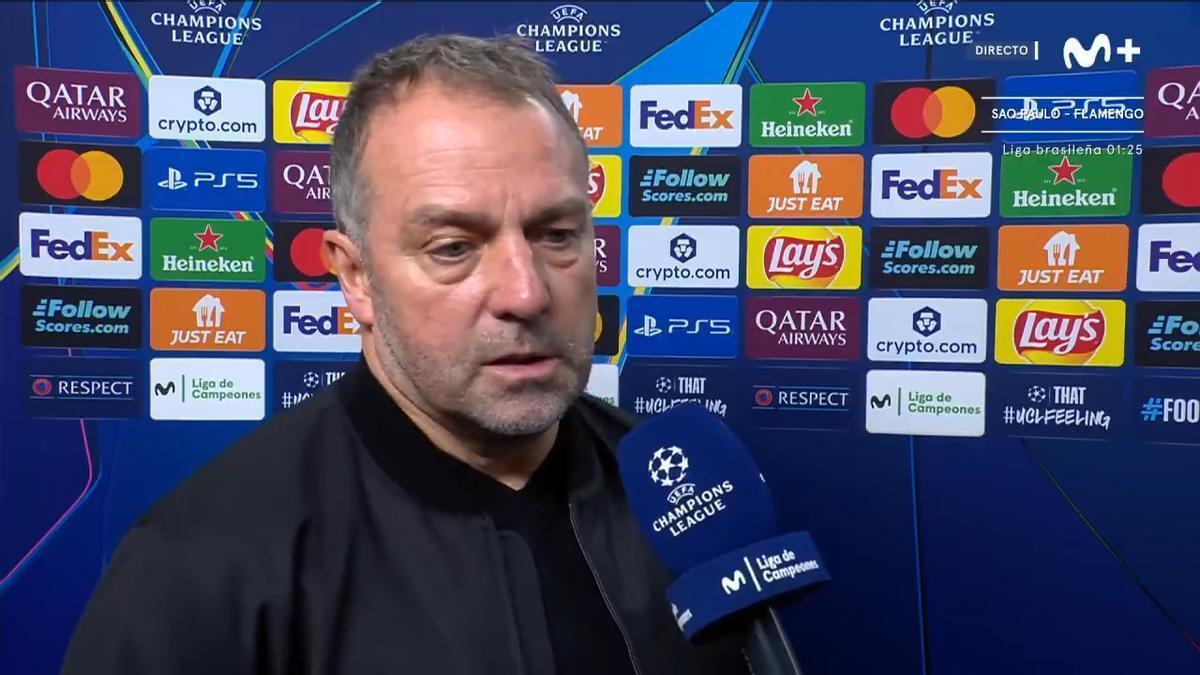 ¿Favoritos en la Champions? Flick tiene clara la respuesta correcta