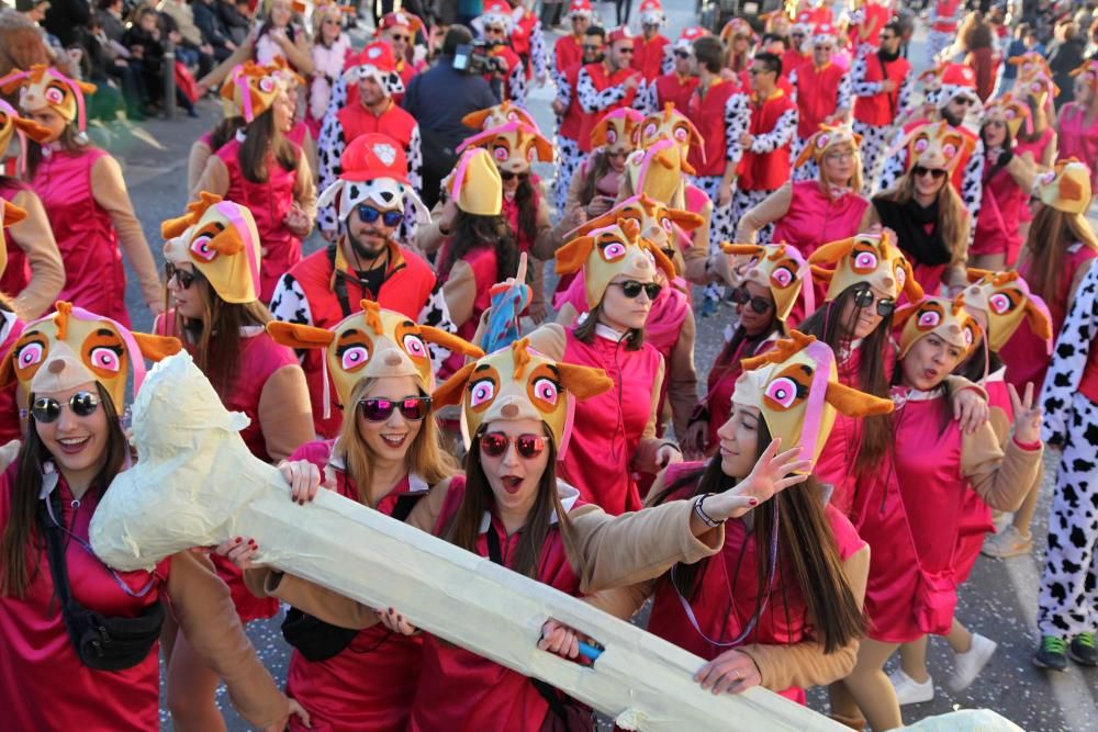 Alegria o color en el carnaval de Roses