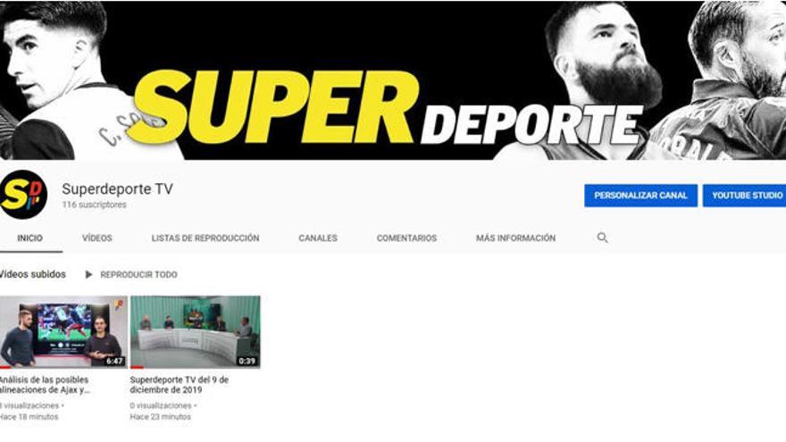 Nuevo canal de Superdeporte TV en Instagram y YouTube