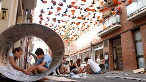 Todo a punto para las fiestas de Sants