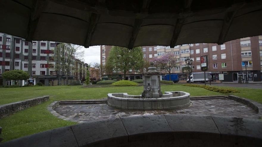 La plaza Cuatro Caños en la que tuvieron lugar los hechos.