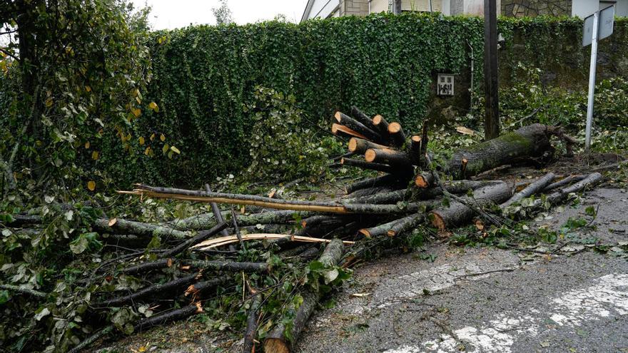 Vídeos De Los Destrozos De La Borrasca Kirk En Galicia