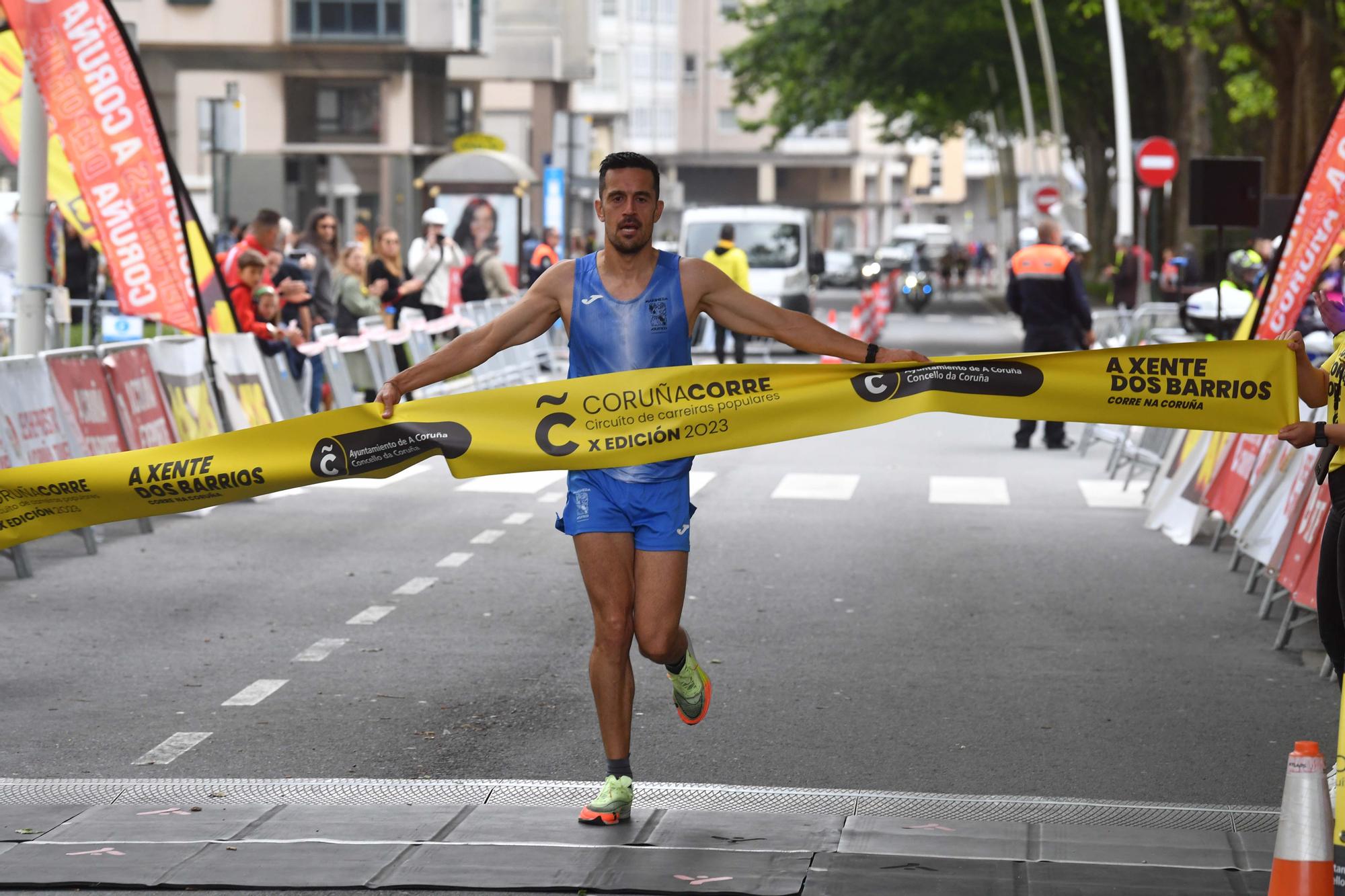 Carrera de Os Rosales del circuito Coruña Corre