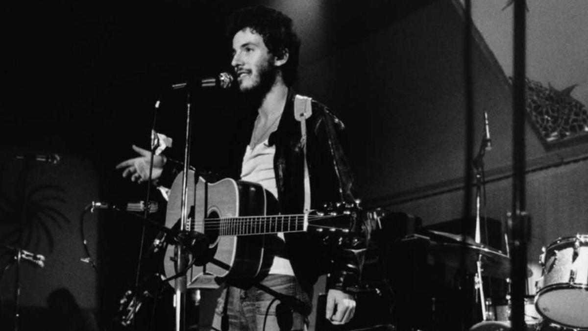 Bruce Springsteen durante uno de los conciertos en la sala Liberty Hill de Houston (Estados Unidos) en 1974.