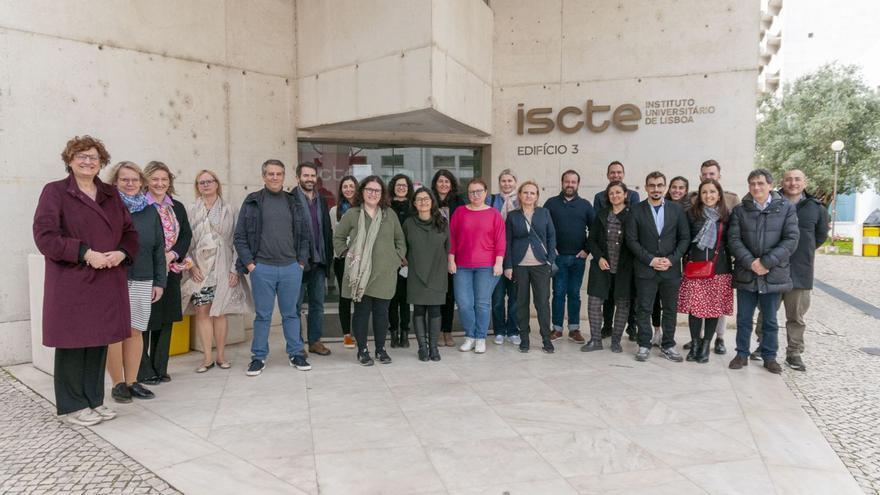 Primera reunión del grupo de investigadores en Lisboa el pasado mes de abril. | LA OPINIÓN