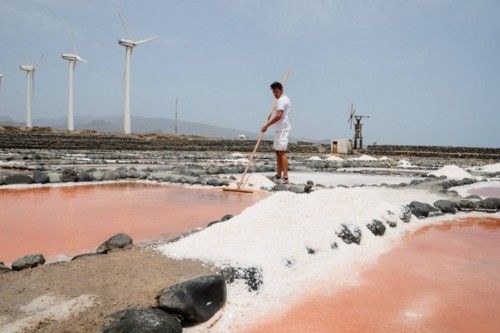 Reportaje en las Salinas de Tenefe en Pozo Izquierdo