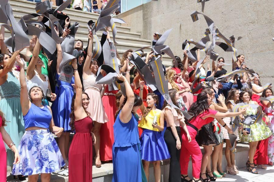 Graduación de la Escuela de Enfermería.