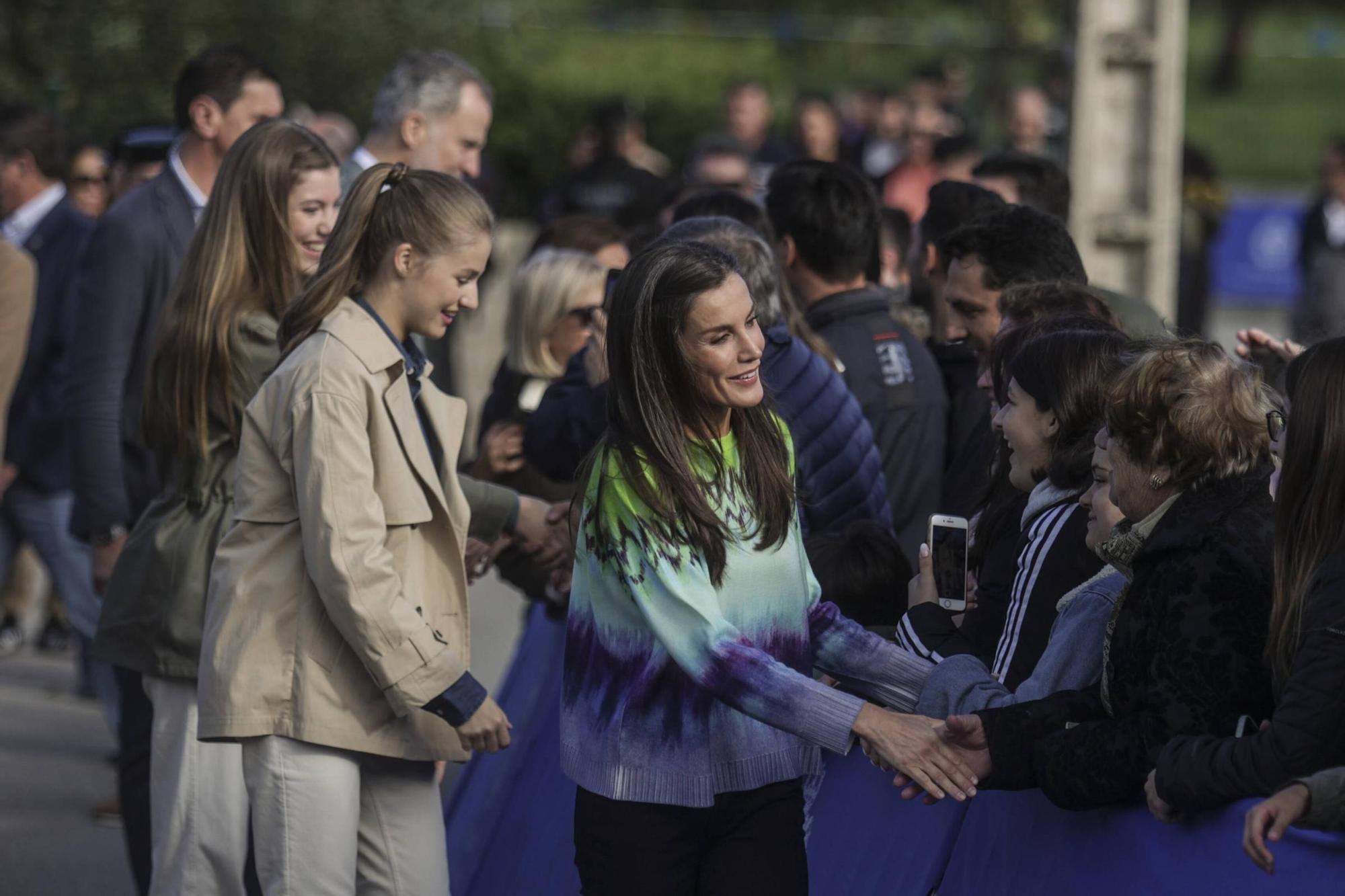 La Familia Real visita Arroes, Peón y Candanal, "Pueblo Ejemplar" 2023