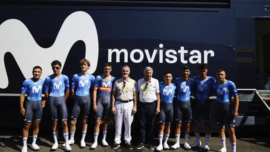 El Movistar estrena un mallot amb la Sagrada Família