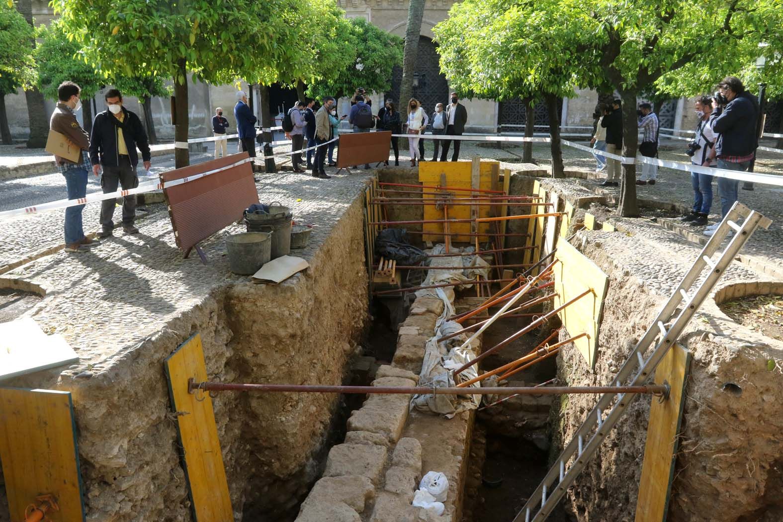 El patio de los Naranjos descubre un complejo episcopal del siglo V