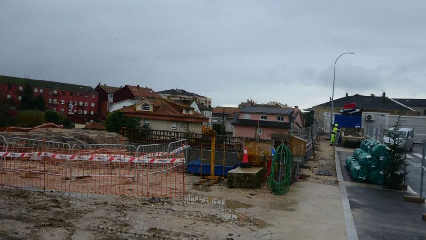 La cimentación del nuevo centro de salud de Moaña acaba en febrero para abrir las puertas en un año