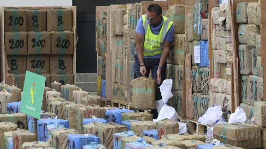 Cae en Cádiz  el mayor alijo de hachís tras las 36 toneladas de Marín