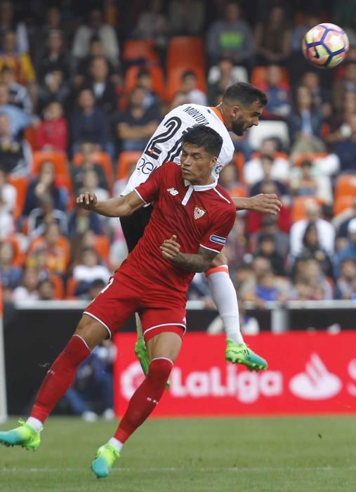 Valencia - Sevilla, en imágenes