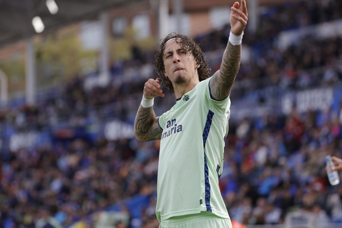 Fabio Silva, futbolista de la UD Las Palmas