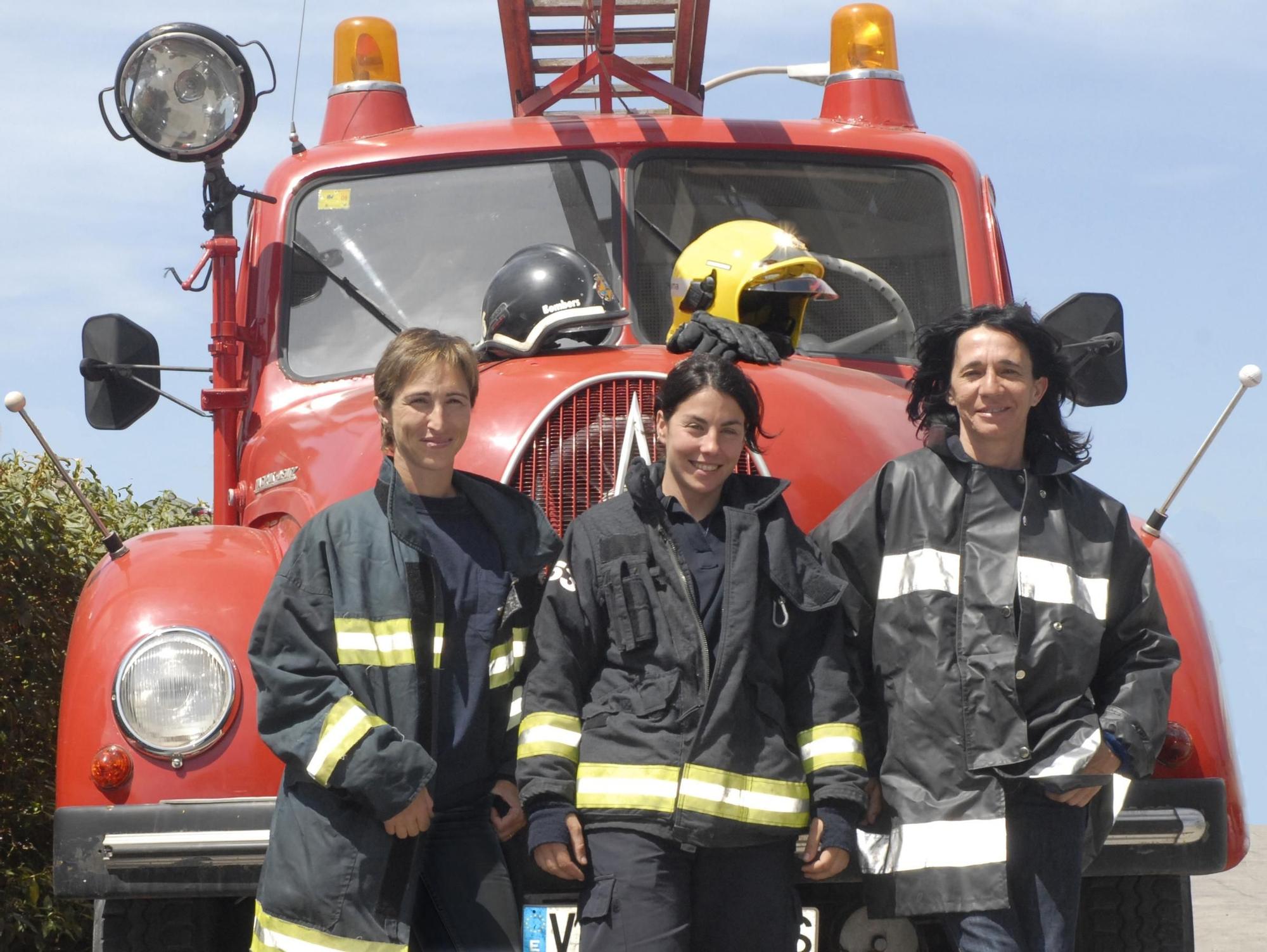 Muere Magdalena Rigo, la primera bombera de España