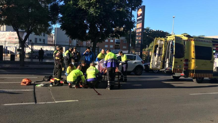 Herido grave tras ser atropellado en Mariano Rojas