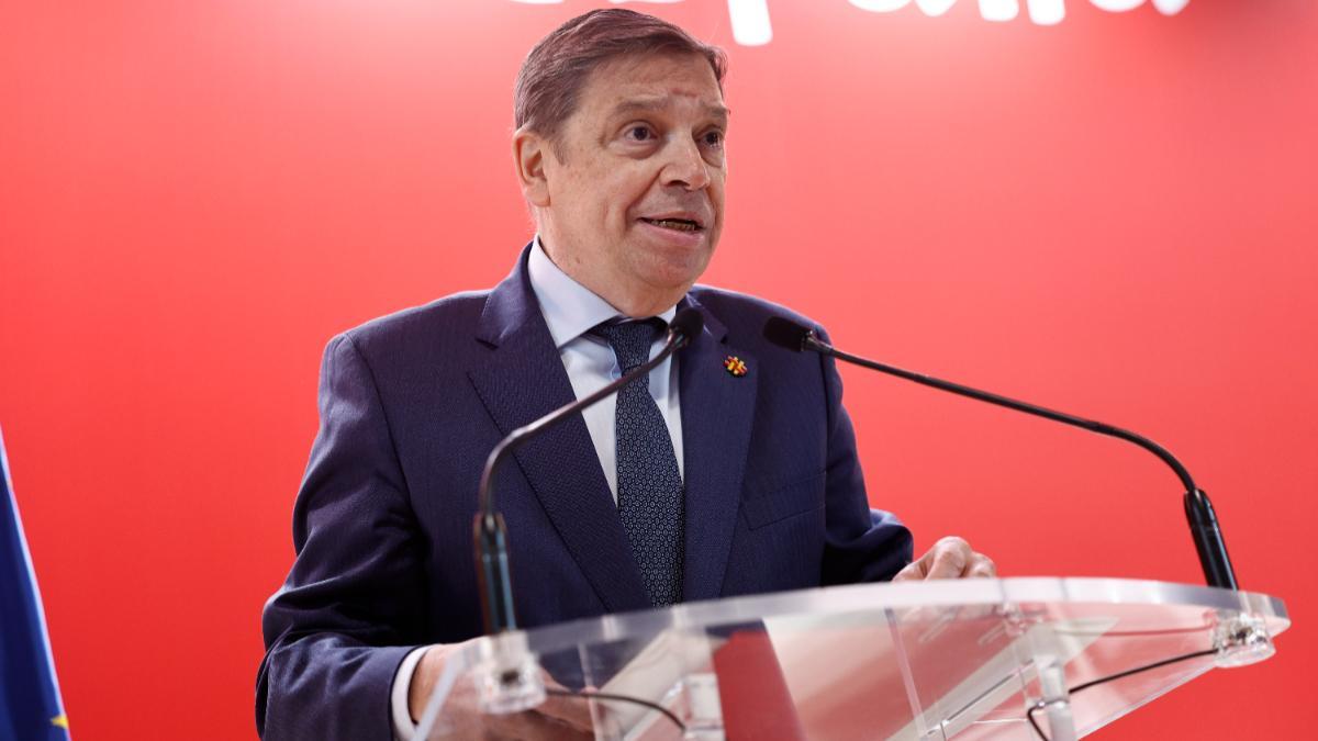 El ministro de Agricultura, Pesca y Alimentación, Luis Planas, interviene en la inauguración de la 39 edición del Salón Gourmets, Feria Internacional de Alimentos y Bebidas de Calidad, este lunes en Madrid.
