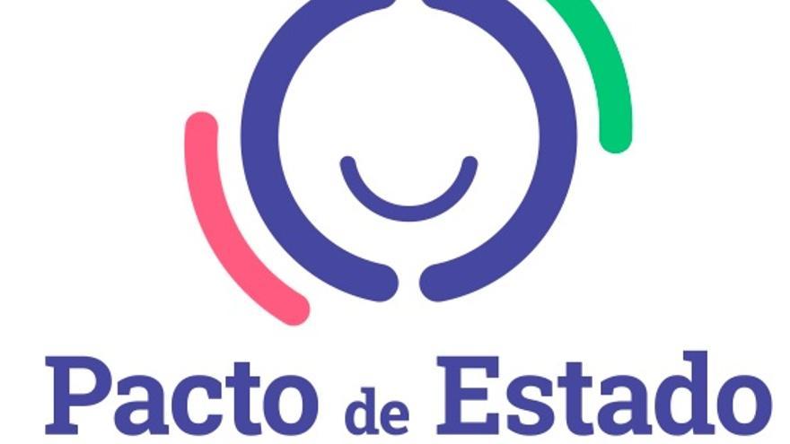 Logo del Pacto de Estado contra la violencia de género.