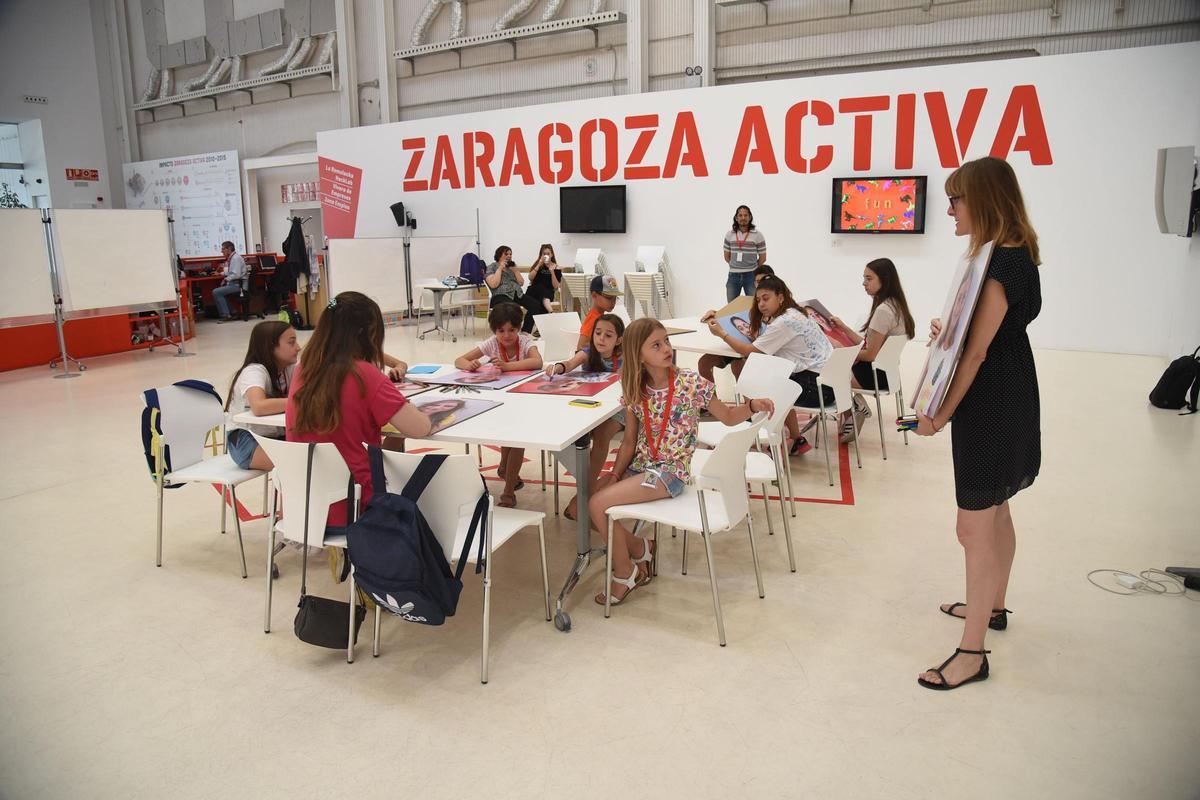Una actividad en Zaragoza Activa.