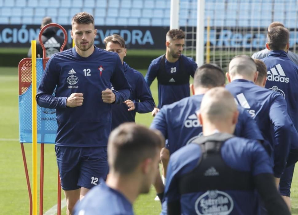 El Celta prepara en A Madroa el último encuentro de la temporada