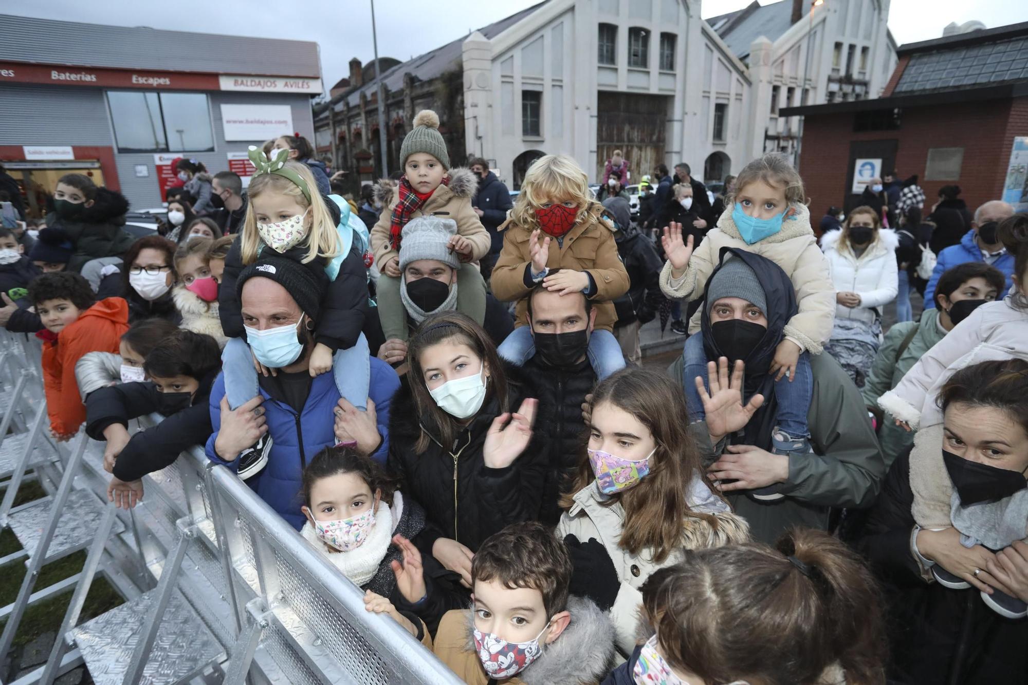 Cabalgata de Reyes Magos en Avilés