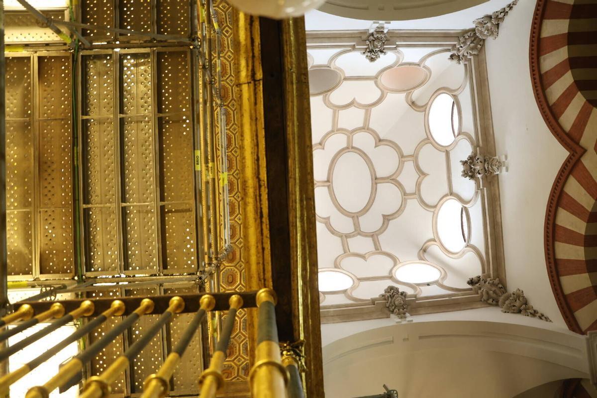Así avanza la recuperación de la zona más dañada de la Mezquita-Catedral de Córdoba