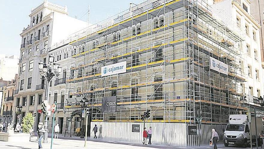 Inicio de la reforma de la nueva sede de Cajamar en la Puerta del Sol