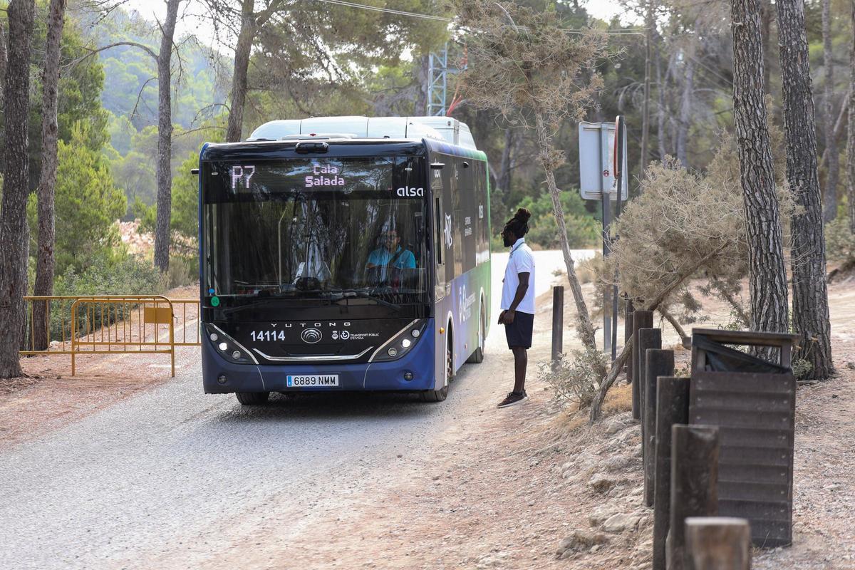 Galería: imágenes del acceso a Cala Salada