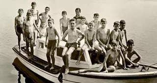 Los "niños" de San Simón vuelven a la isla