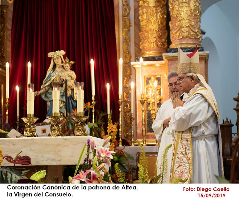 Medio millar de alteanos le ofrendaron sus flores a la Virgen