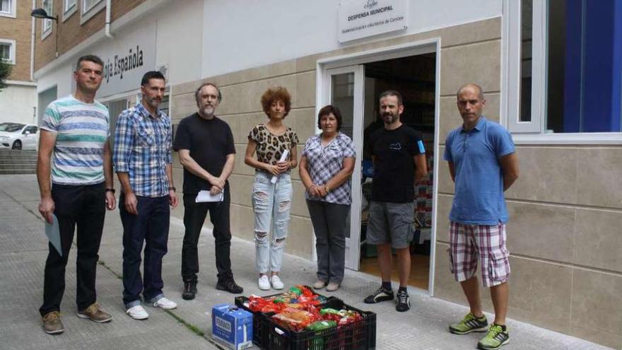 Solidaridad ciclista con la Despensa de Alimentos