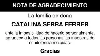 Nota Catalina Serra Ferrer