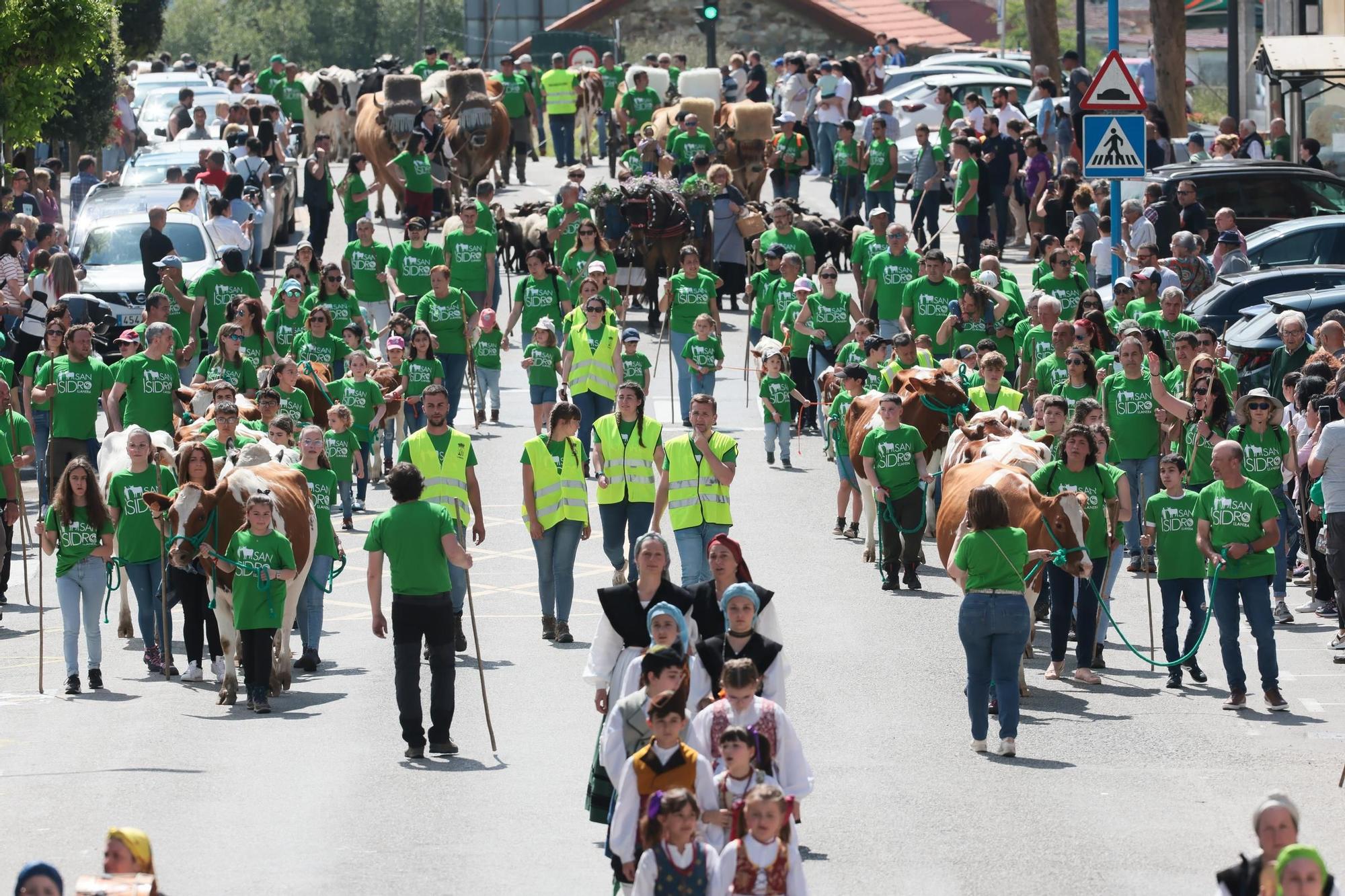 Marea verde en Llanera: el campo tomó la calle con el espectacular desfile de carros y animales