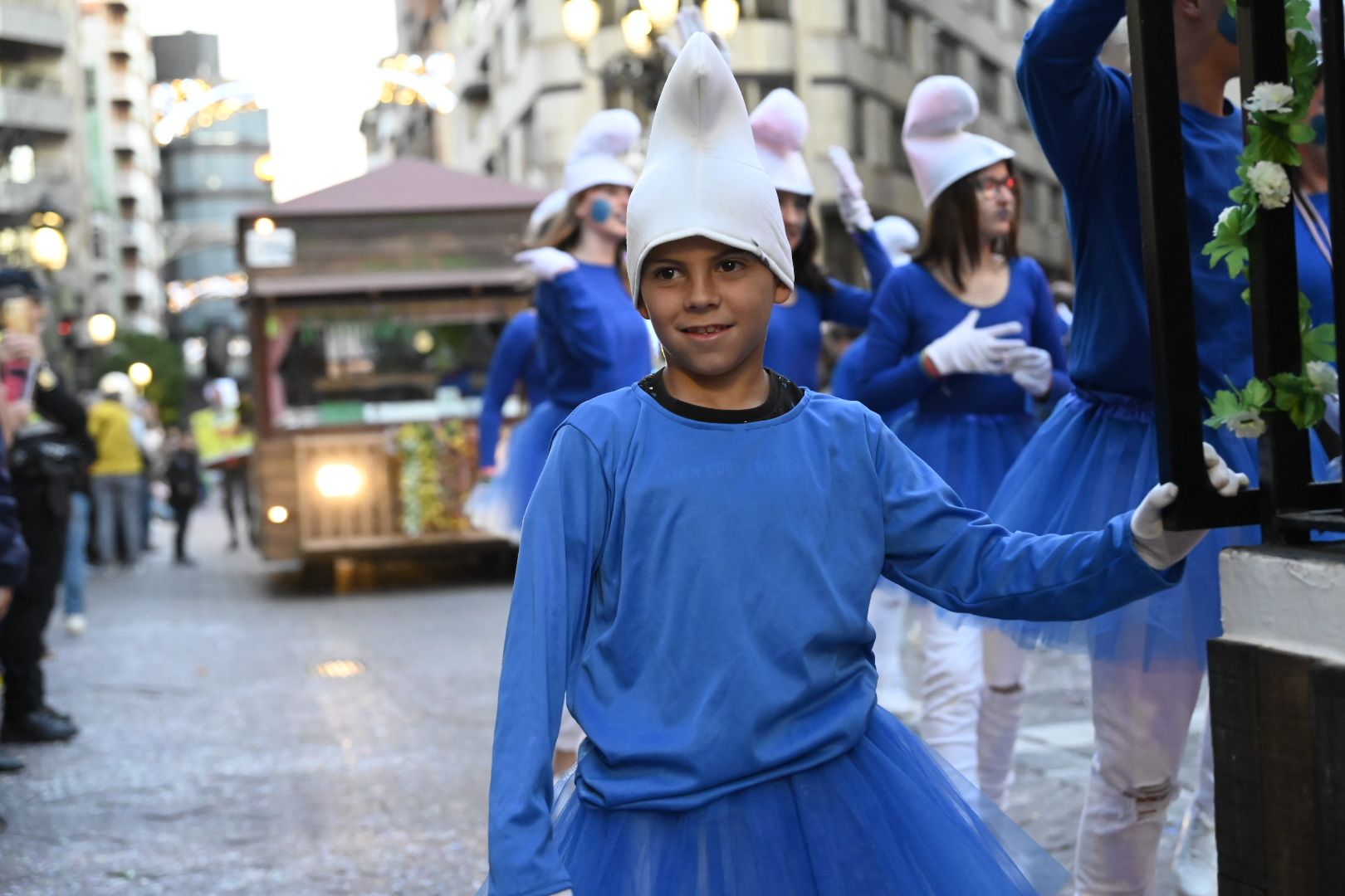 Desfile de collas y carros