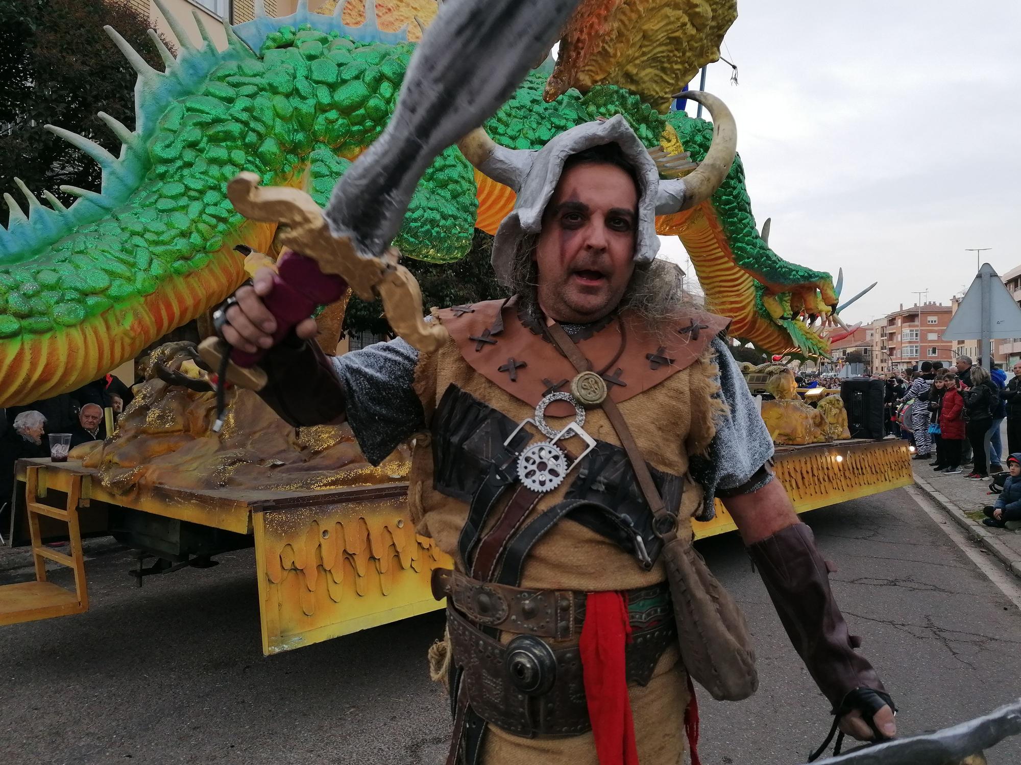 El Carnaval más auténtico, en el desfile de Toro