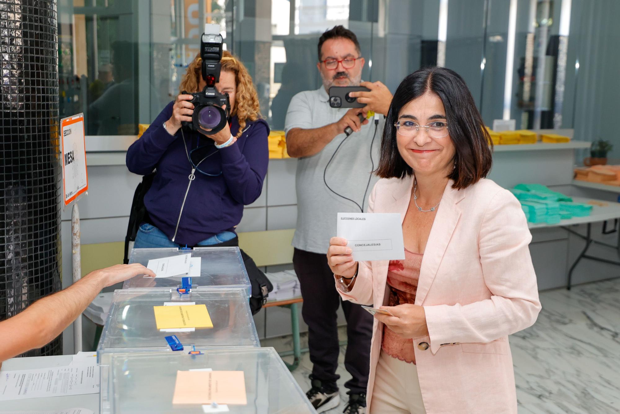 La jornada electoral del 28-M en Canarias, en imágenes