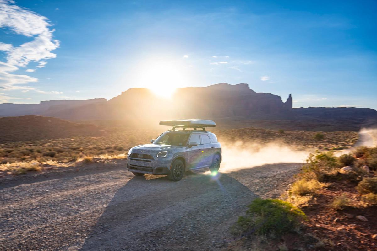Mini ultima las pruebas de su nuevo Countryman todoterreno en las Montañas Rocosas