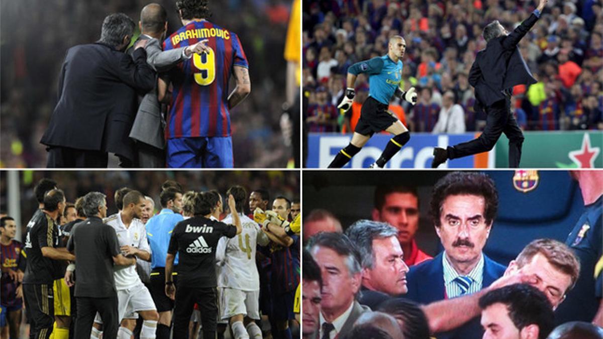 Mourinho y el Barça, una historia llena de encontronazos