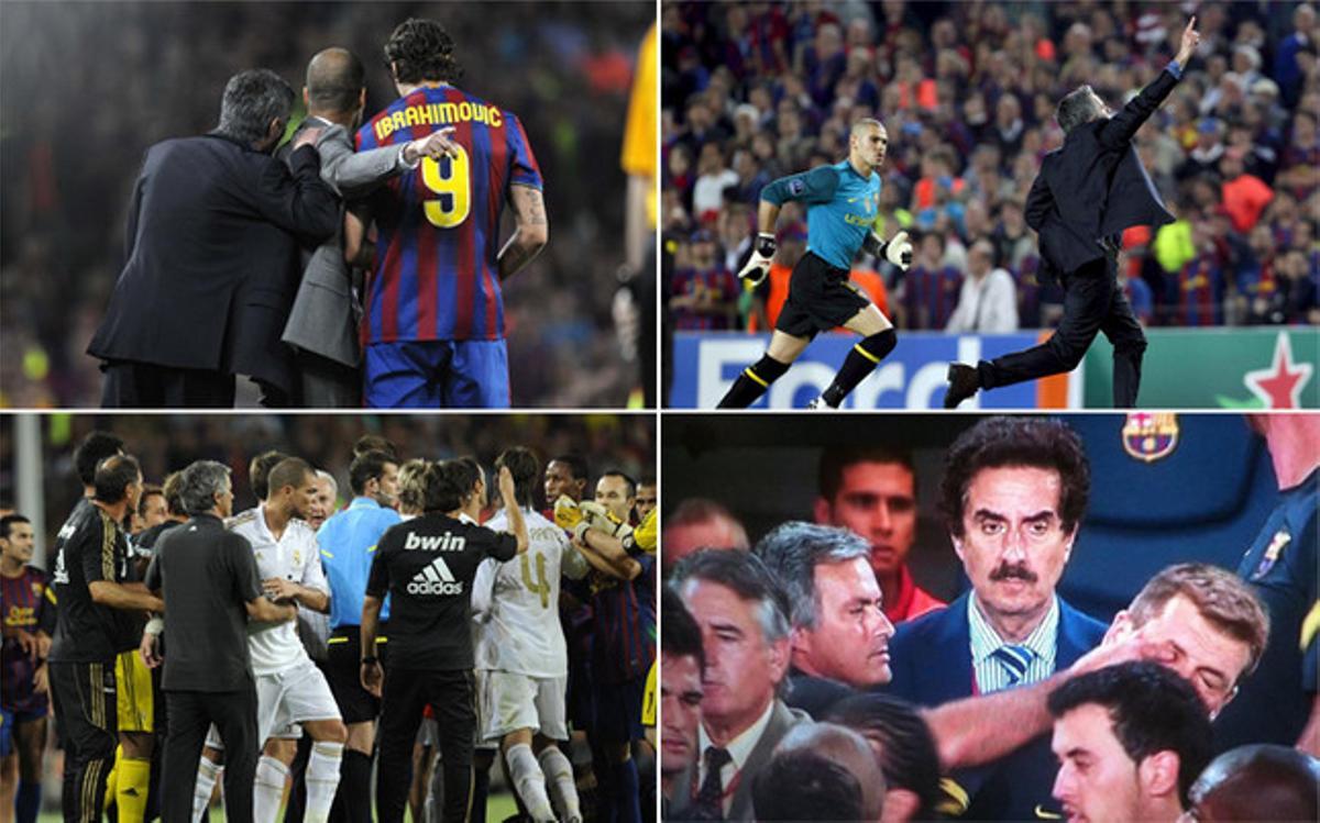 Mourinho y el Barça, una historia llena de encontronazos