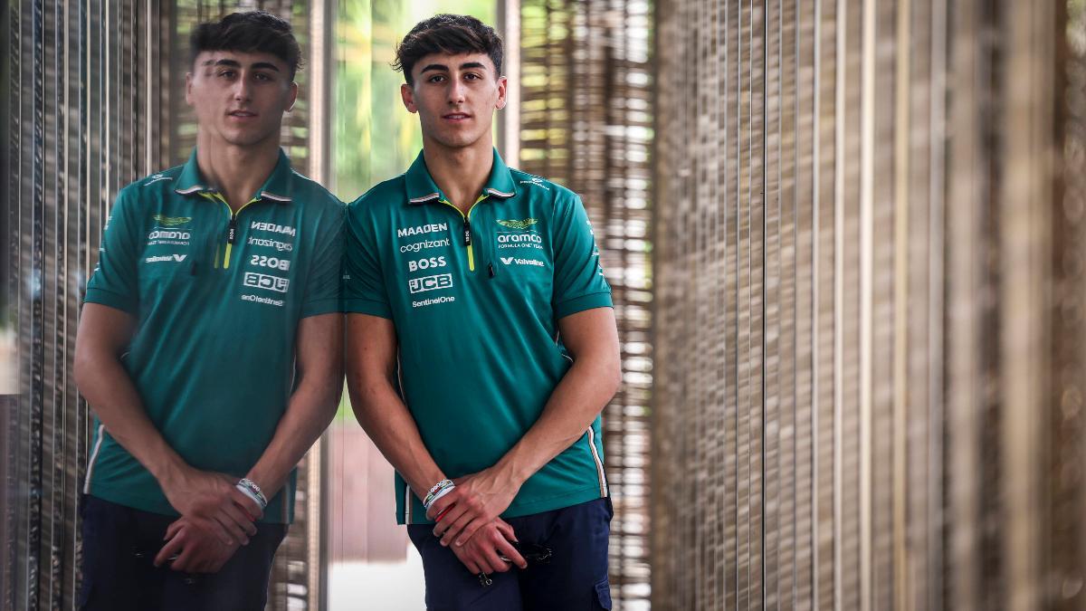 Mari Boya, de 21 años, directo a la redacción de SPORT tras su victoria en Silverstone, en casa de Aston Martin