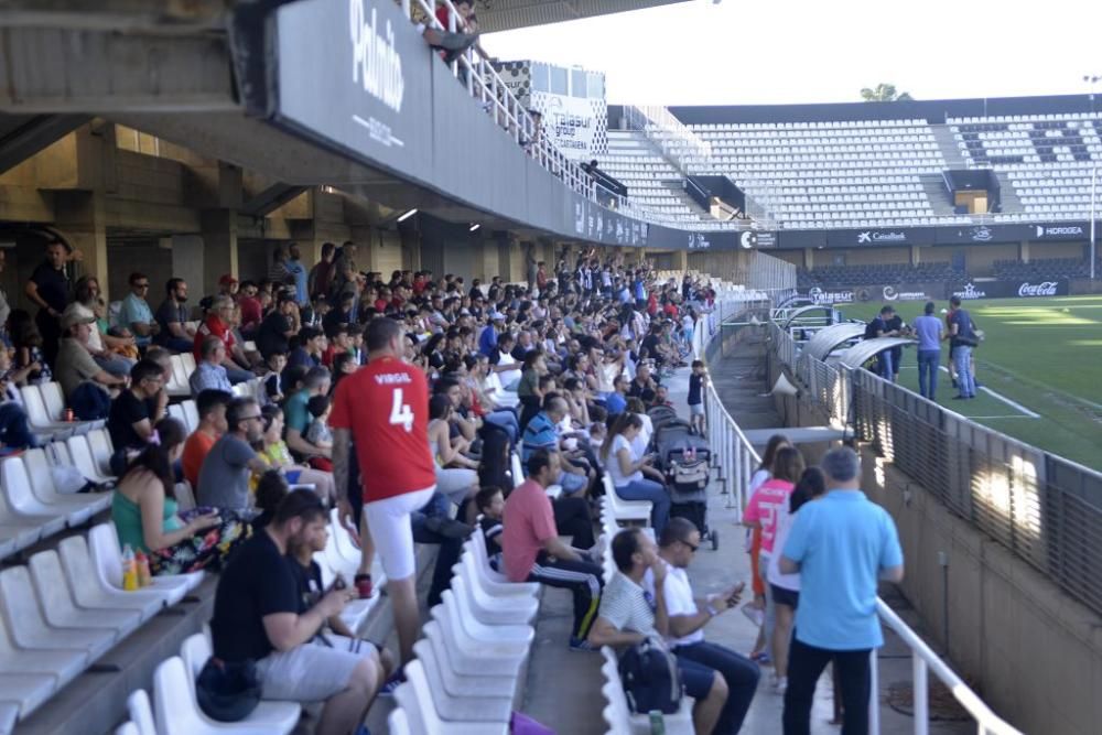 Entrenamiento del FC Cartagena en el Cartagonova (07/06/2019)