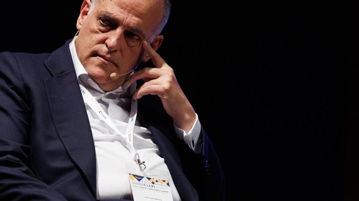 Javier Tebas en una imagen de archivo