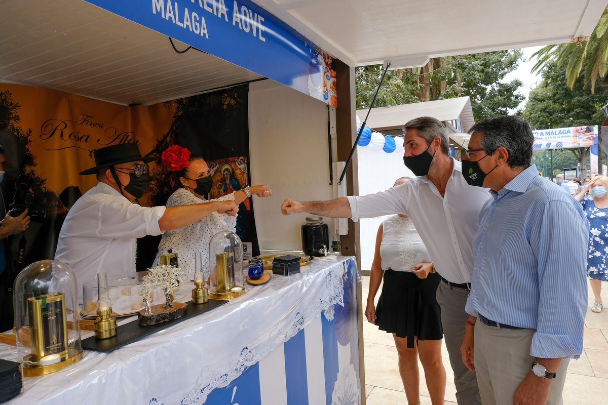 Inauguración del Gran Mercado Sabor a Málaga en el Parque