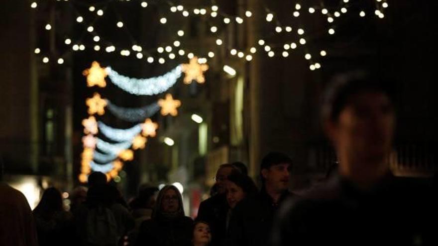 A licitació els llums «grocs» de Nadal