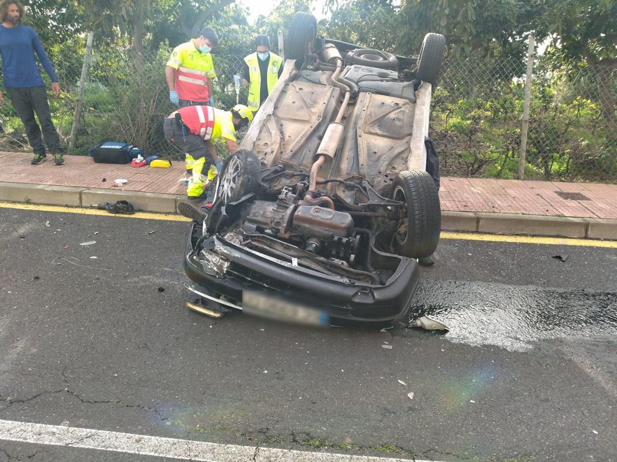 Fallece un hombre tras un accidente en Santa Úrsula