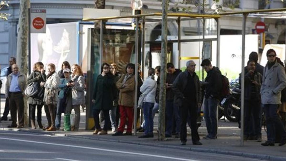 rcomorerabarcelona 12 11 2012 huelga de autobuses de tmb pa121119104728