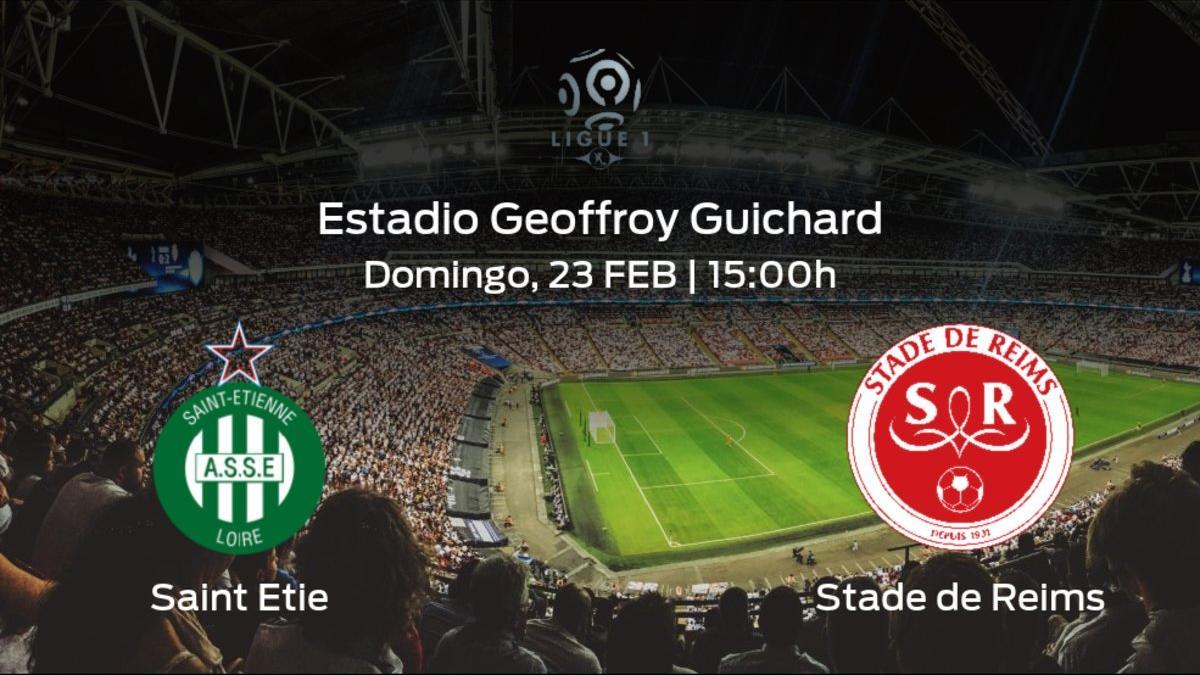 Previa del encuentro: AS Saint Etienne - Stade de Reims