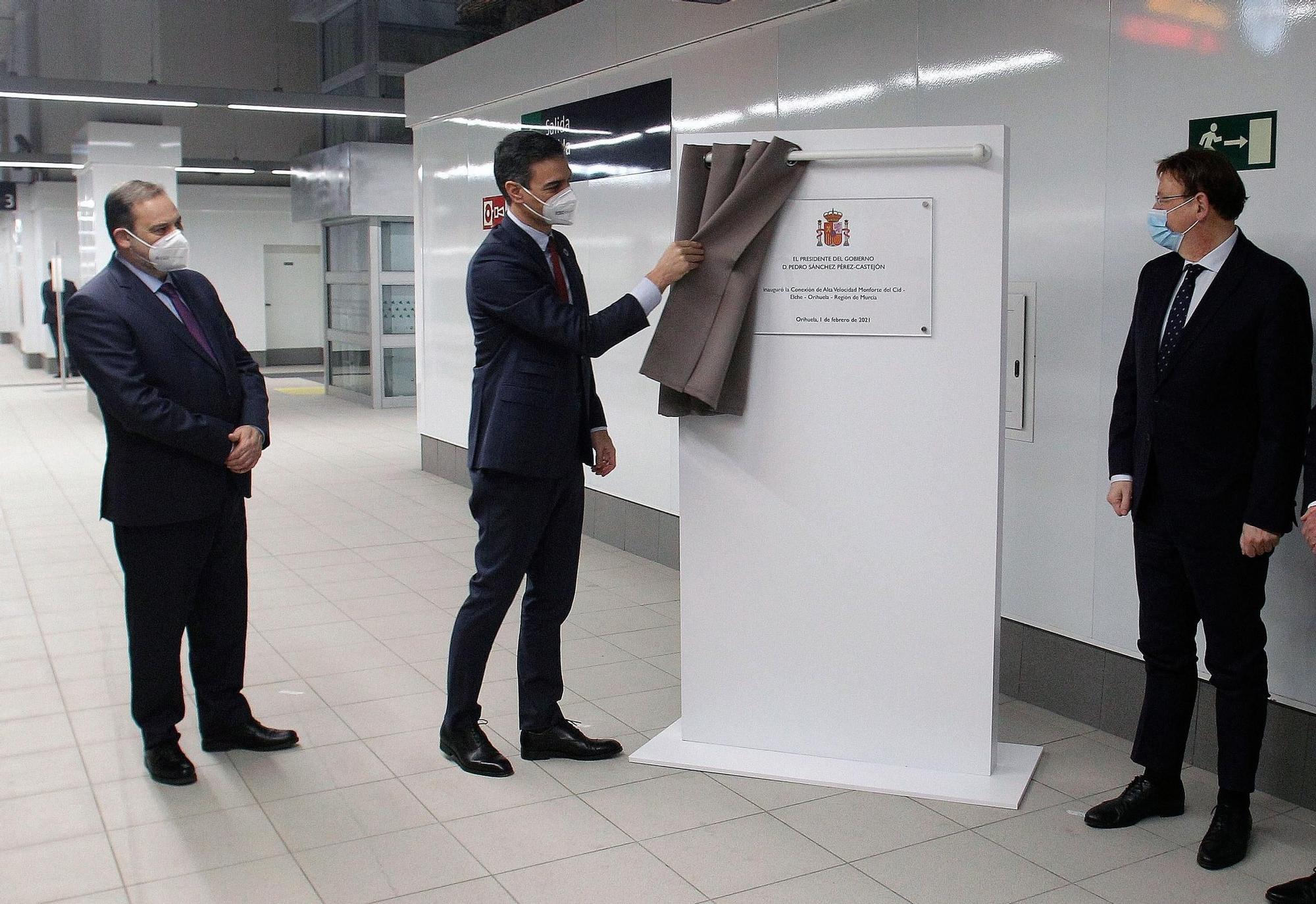 Así fue la inauguración de la nueva línea de AVE de Orihuela