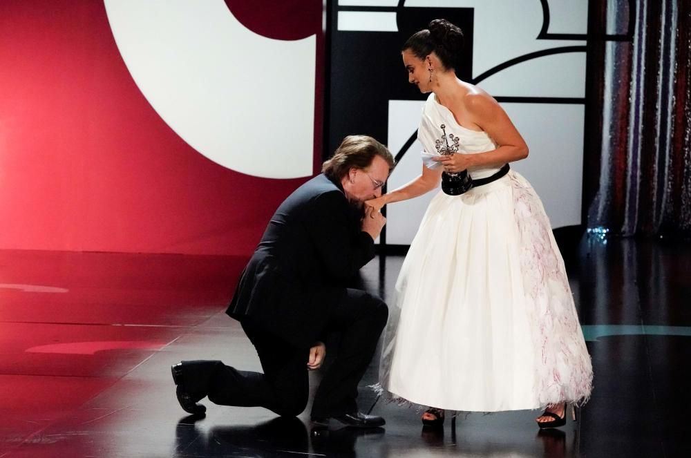 Penélope Cruz recibe el Premio Donostia