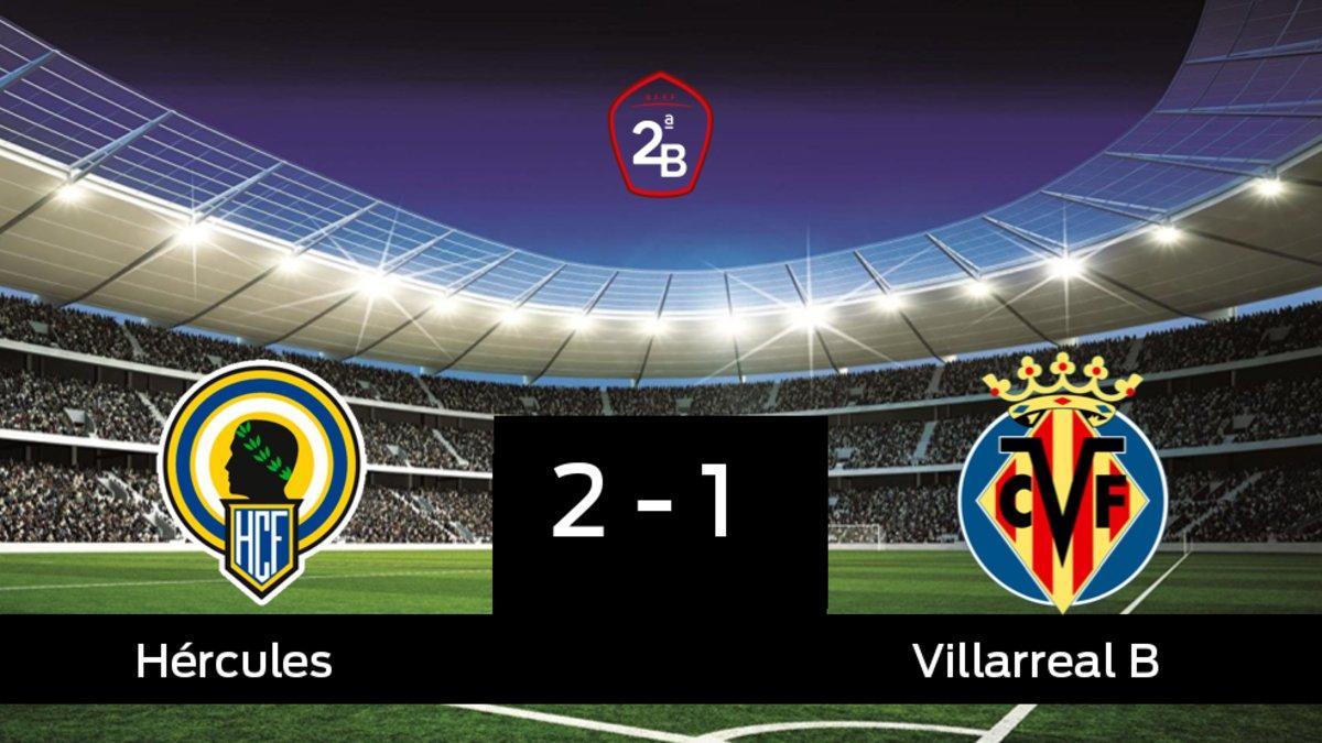 Los tres puntos se quedaron en casa: Hércules 2-1 Villarreal B